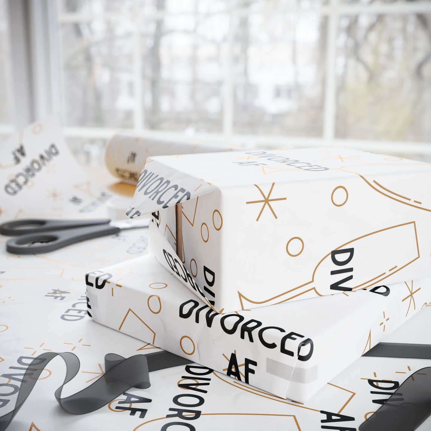 Divorced AF - Wrapping Papers
