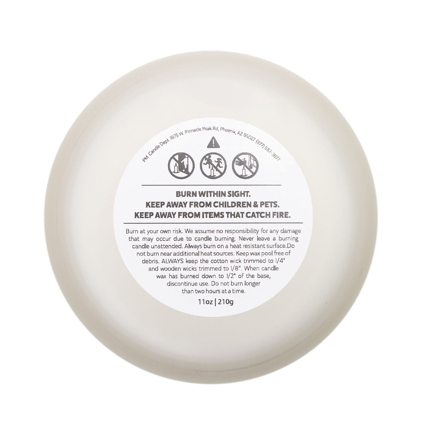 Freshly Single and Lit - 11oz Coconut Soy Blended Wax Frosted Glass Candle